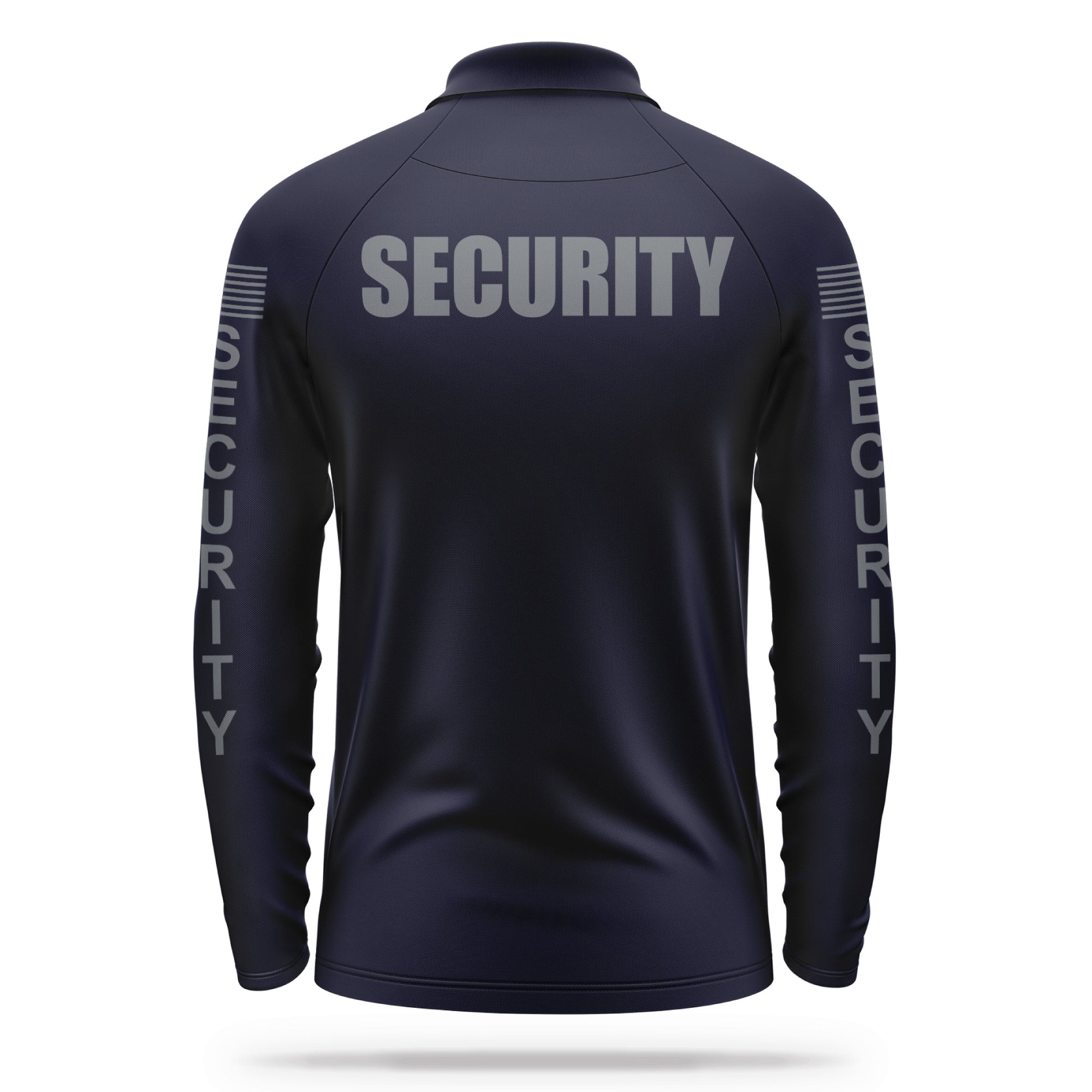 [SECURITY] Men's Performance Polo Long Sleeve [NVY/GRY] 13 Fifty Apparel 