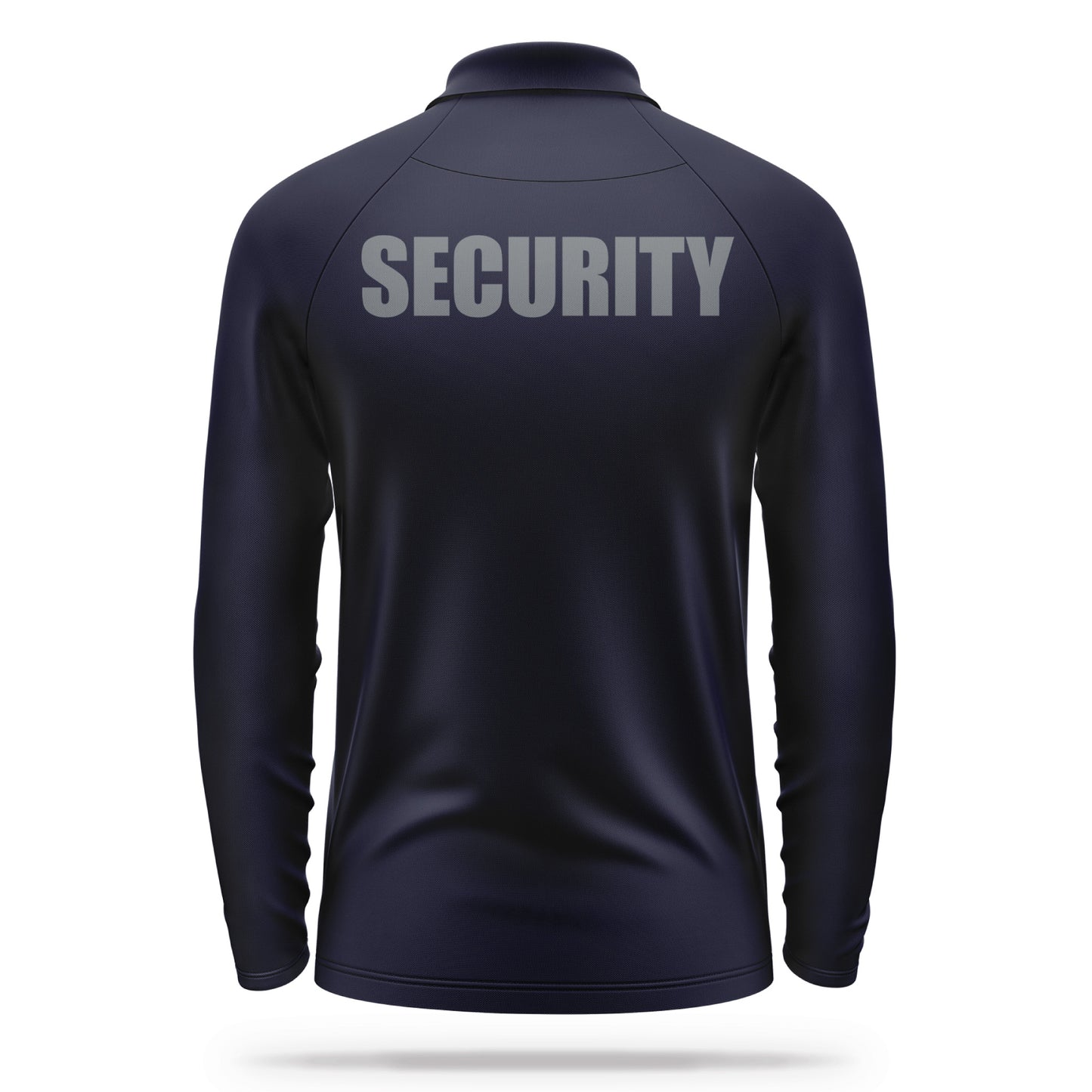 [SECURITY] Men's Performance Polo Long Sleeve [NVY/GRY]-13 Fifty Apparel