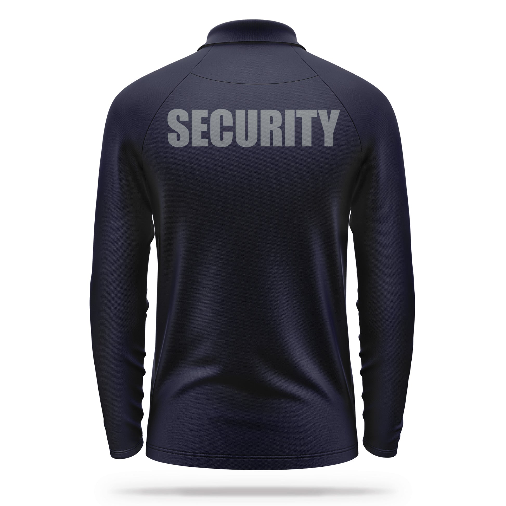[SECURITY] Men's Performance Polo Long Sleeve [NVY/GRY]-13 Fifty Apparel