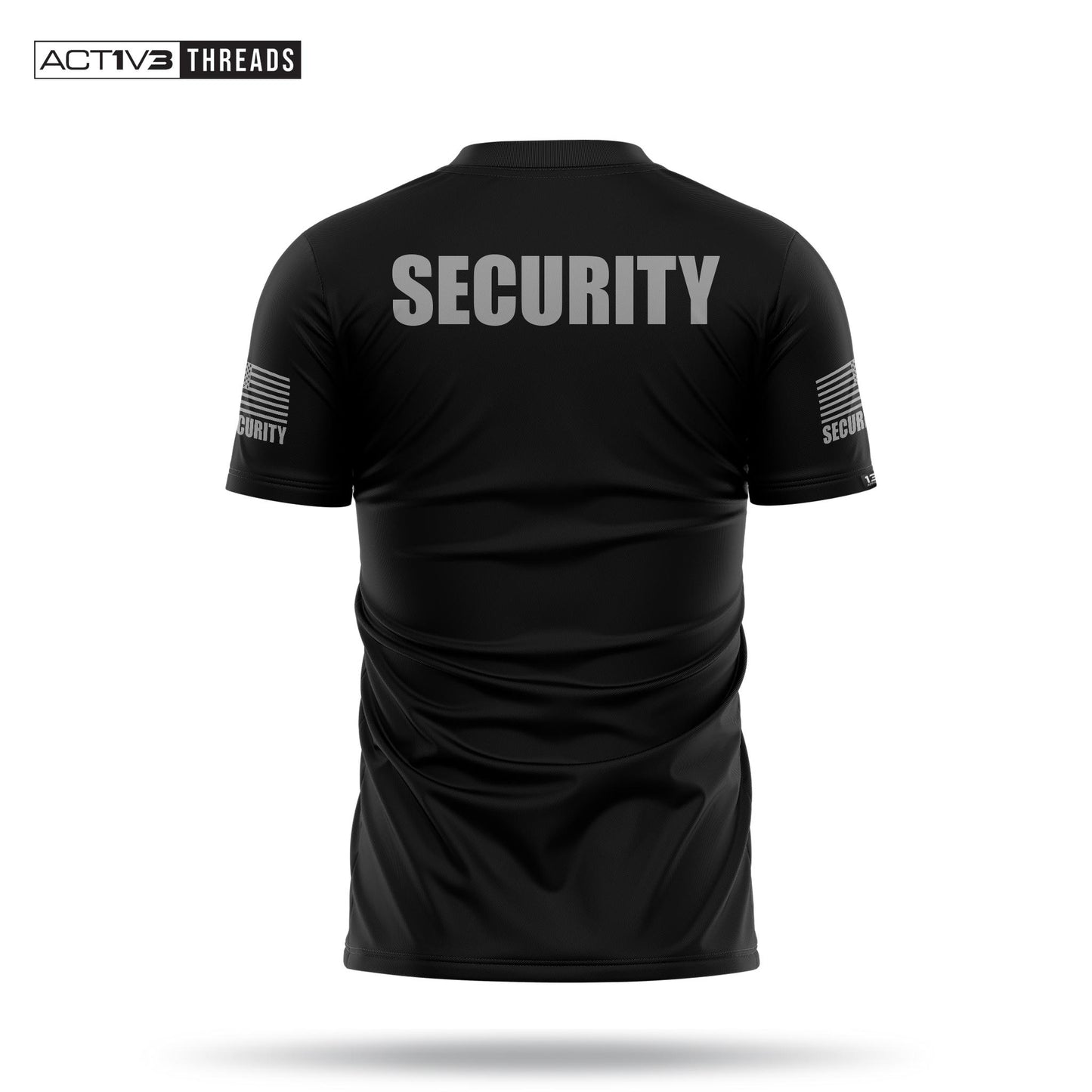 [SECURITY] Men's Performance Shirt [BLK/GRY]-13 Fifty Apparel