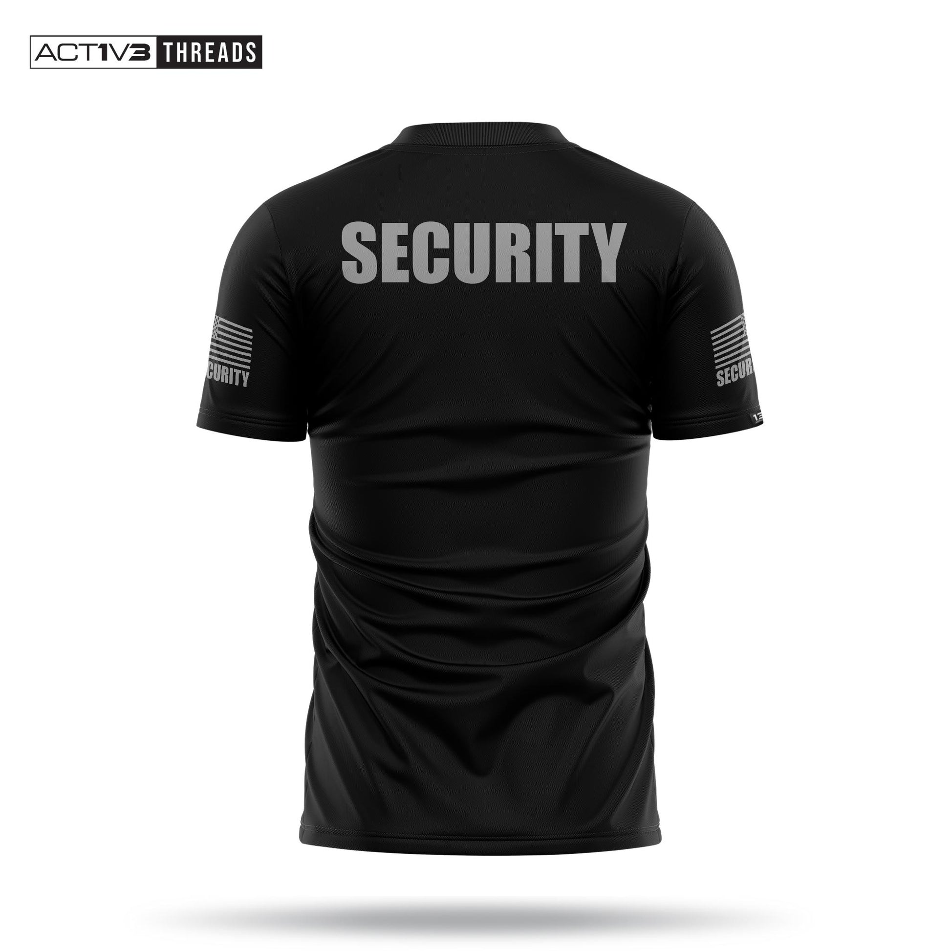 [SECURITY] Men's Performance Shirt [BLK/GRY]-13 Fifty Apparel