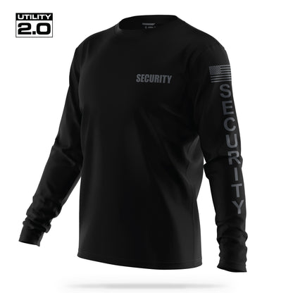[SECURITY] Men's Utility 2.0 Long Sleeve [BLK/GRY]-13 Fifty Apparel
