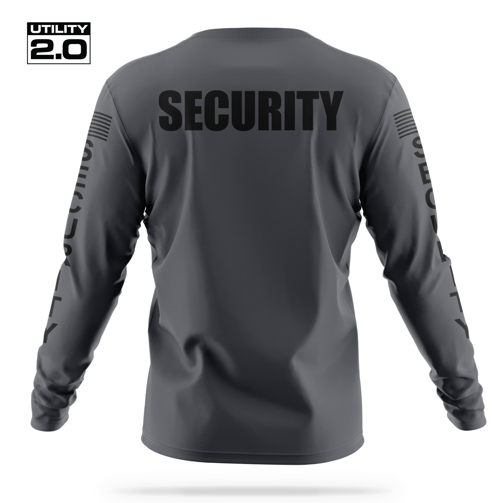 [SECURITY] Men's Utility 2.0 Long Sleeve [CHAR/BLK]-13 Fifty Apparel
