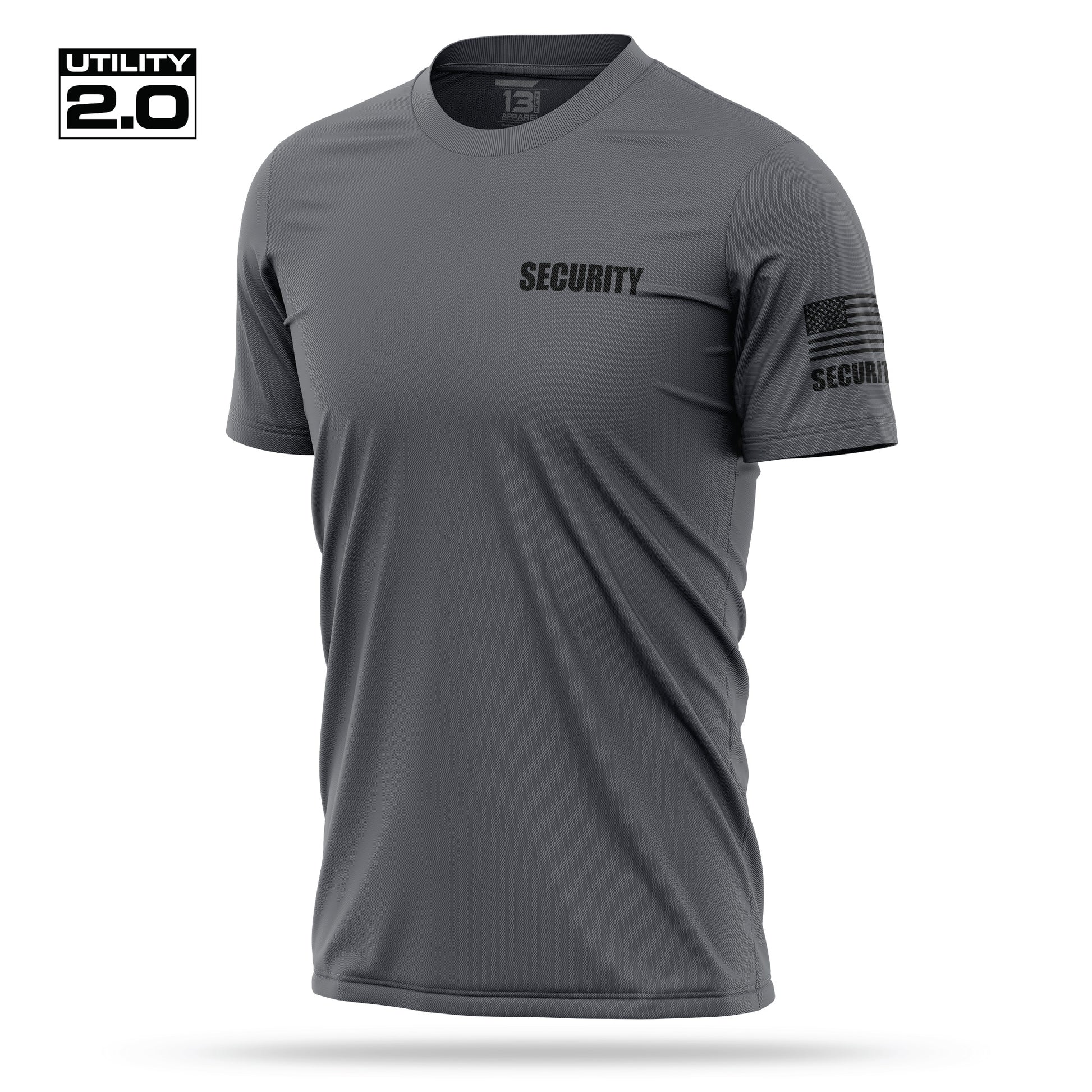 [SECURITY] Men's Utility 2.0 Short Sleeve [CHAR/BLK]-13 Fifty Apparel