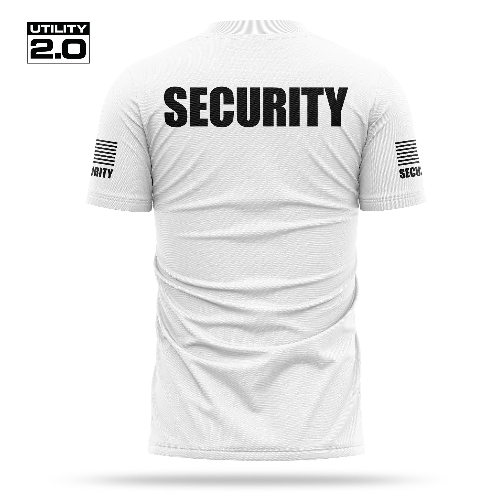 [SECURITY] Men's Utility 2.0 Short Sleeve [WHT/BLK]-13 Fifty Apparel