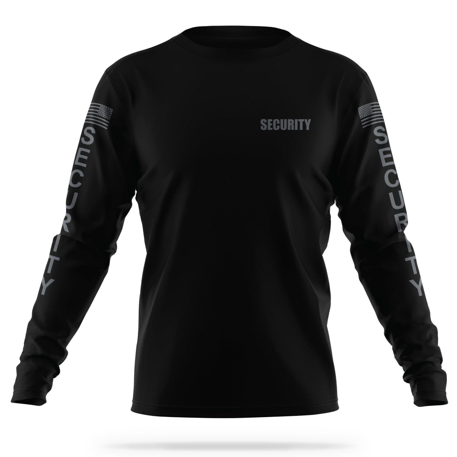 [SECURITY] Men's Utility Long Sleeve [BLK/GRY]-13 Fifty Apparel