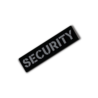 [SECURITY] Operator PVC Patch [BLK/GRY]-13 Fifty Apparel