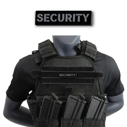 [SECURITY] Operator PVC Patch [BLK/GRY]-13 Fifty Apparel