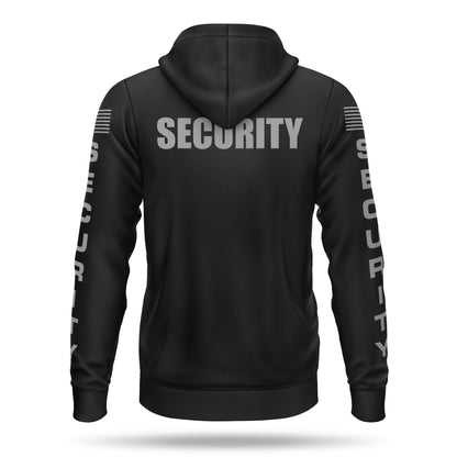 [SECURITY] Performance Full-Zip Hoodie [BLK/GRY]﻿﻿﻿-13 Fifty Apparel