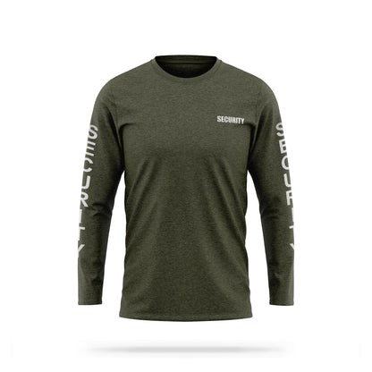 [SECURITY] Reflective Cotton Blend Long Sleeve [GRN/REF]-13 Fifty Apparel