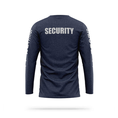 [SECURITY] Reflective Cotton Blend Long Sleeve [NVY/REF]-13 Fifty Apparel