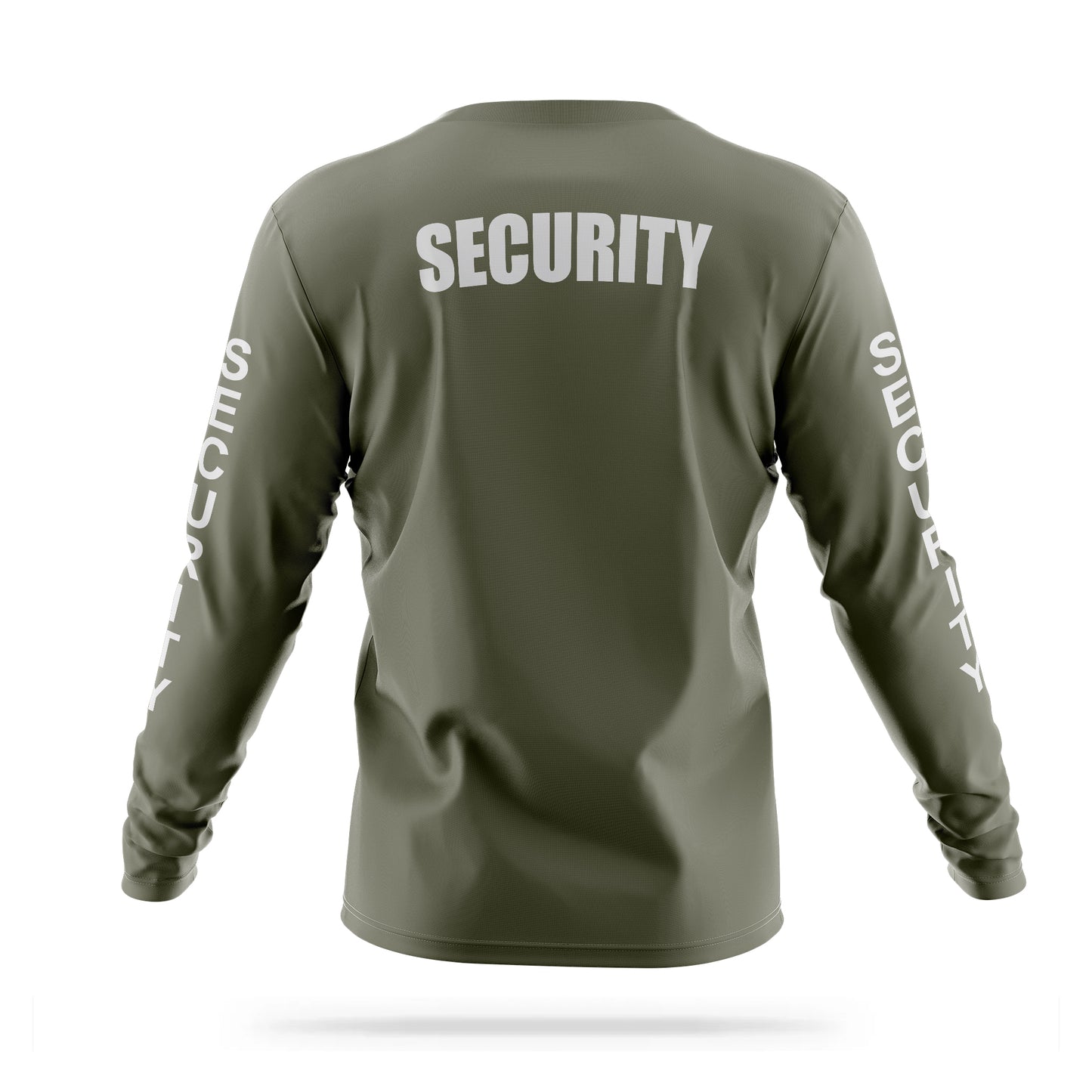 [SECURITY] Reflective Men's Utility Long Sleeve [GRN/REF] 13 Fifty Apparel 