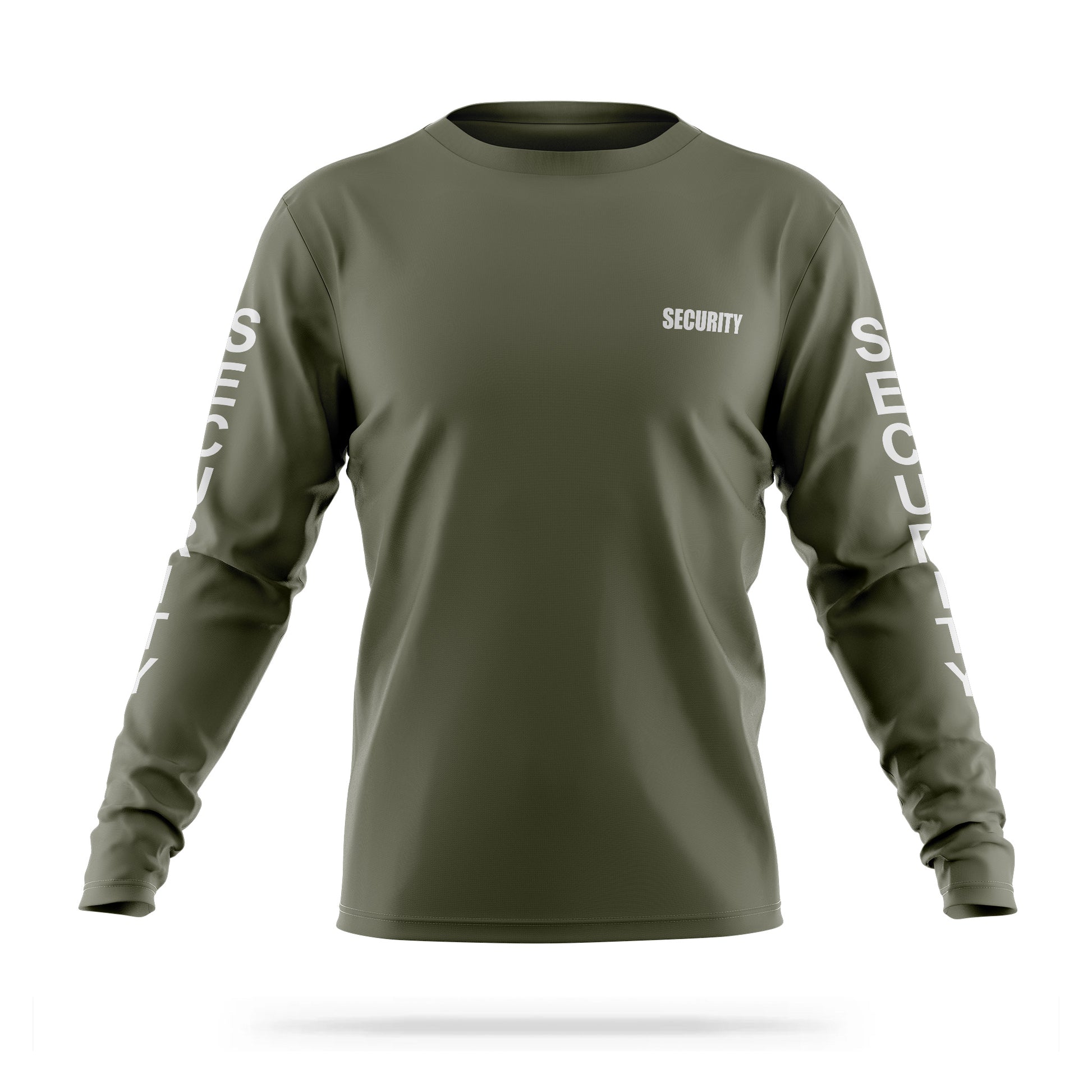 [SECURITY] Reflective Men's Utility Long Sleeve [GRN/REF]-13 Fifty Apparel