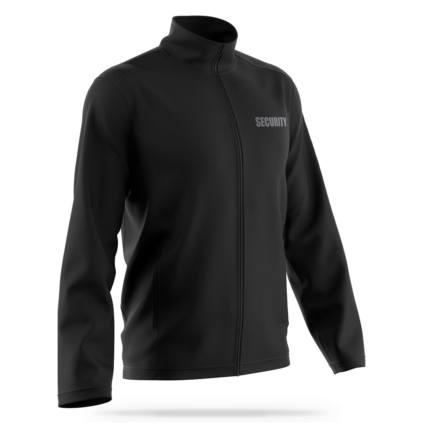 [SECURITY] Soft Shell Jacket [BLK/GRY]-13 Fifty Apparel