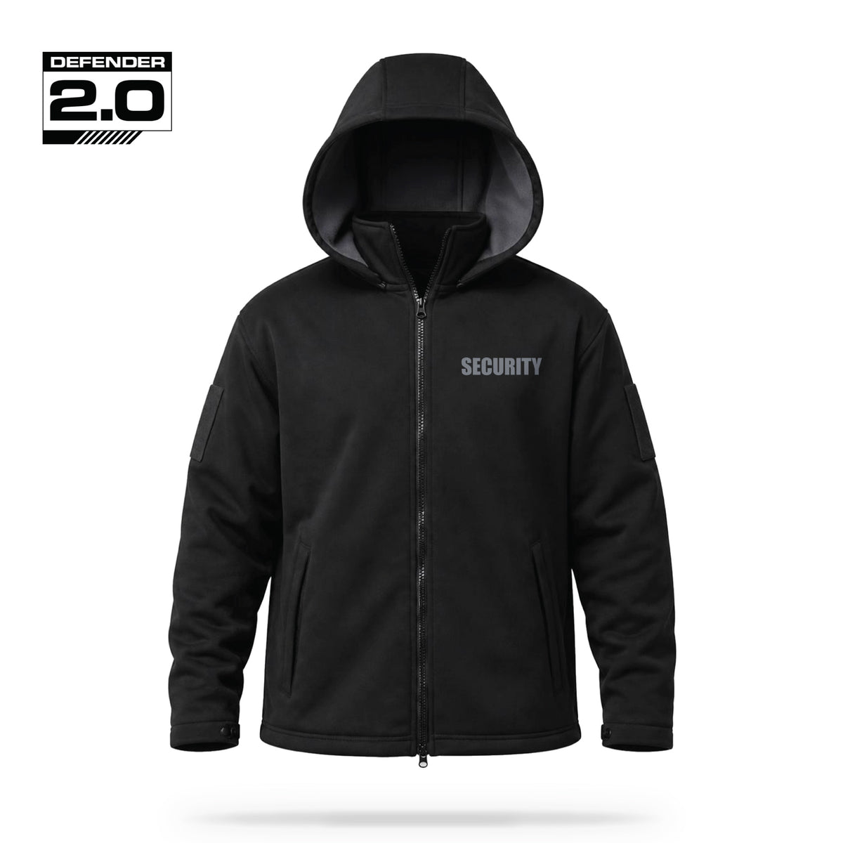 [SECURITY] Tactical Defender Jacket [BLK/GRY]-13 Fifty Apparel