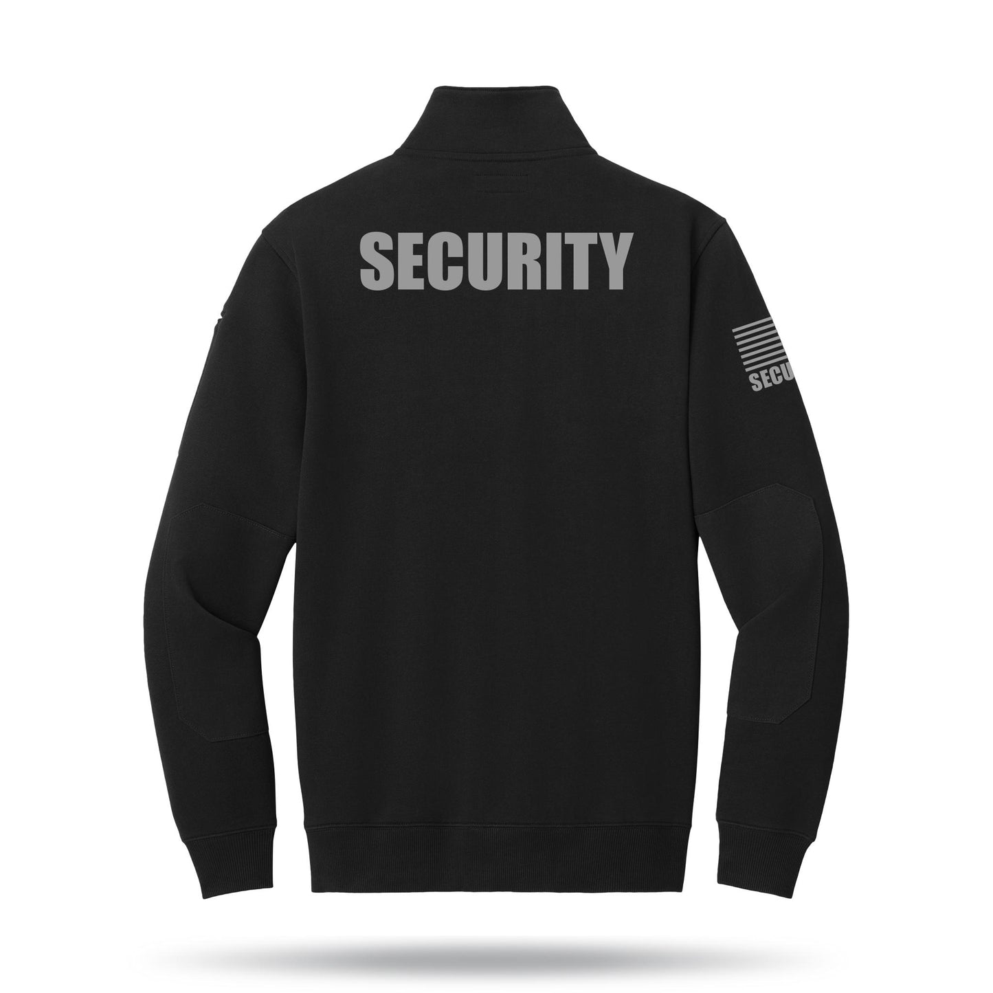 [SECURITY] Tough Fleece Quarter Zip [BLK/GRY]﻿﻿﻿-13 Fifty Apparel