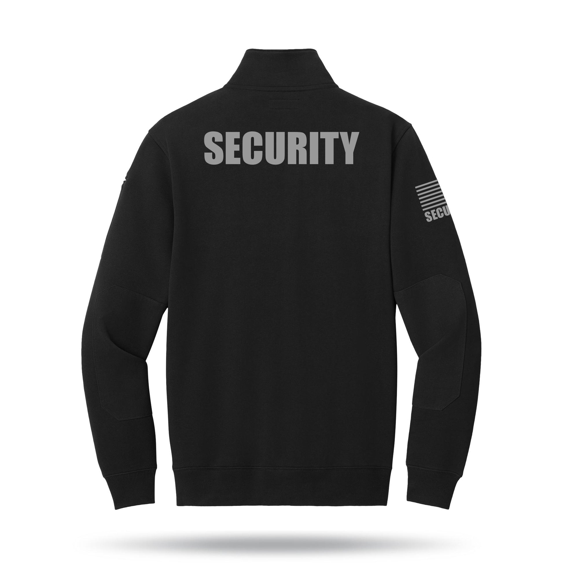 [SECURITY] Tough Fleece Quarter Zip [BLK/GRY]﻿﻿﻿-13 Fifty Apparel