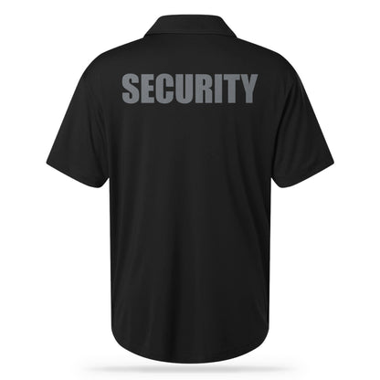 SECURITY UTILITY POLO BLK/GRY-13 Fifty Apparel