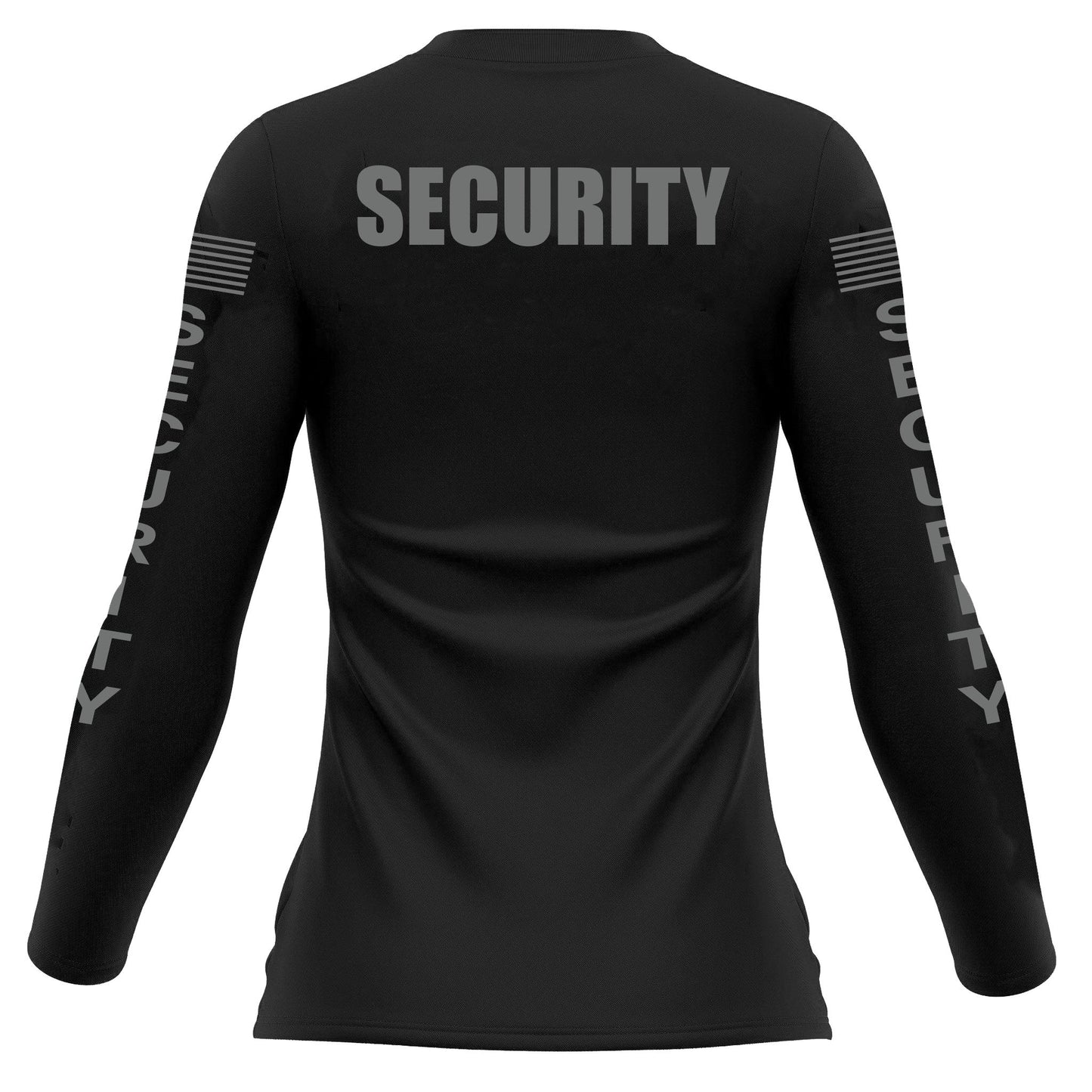 [SECURITY] Women's Performance Long Sleeve [BLK/GRY]-13 Fifty Apparel
