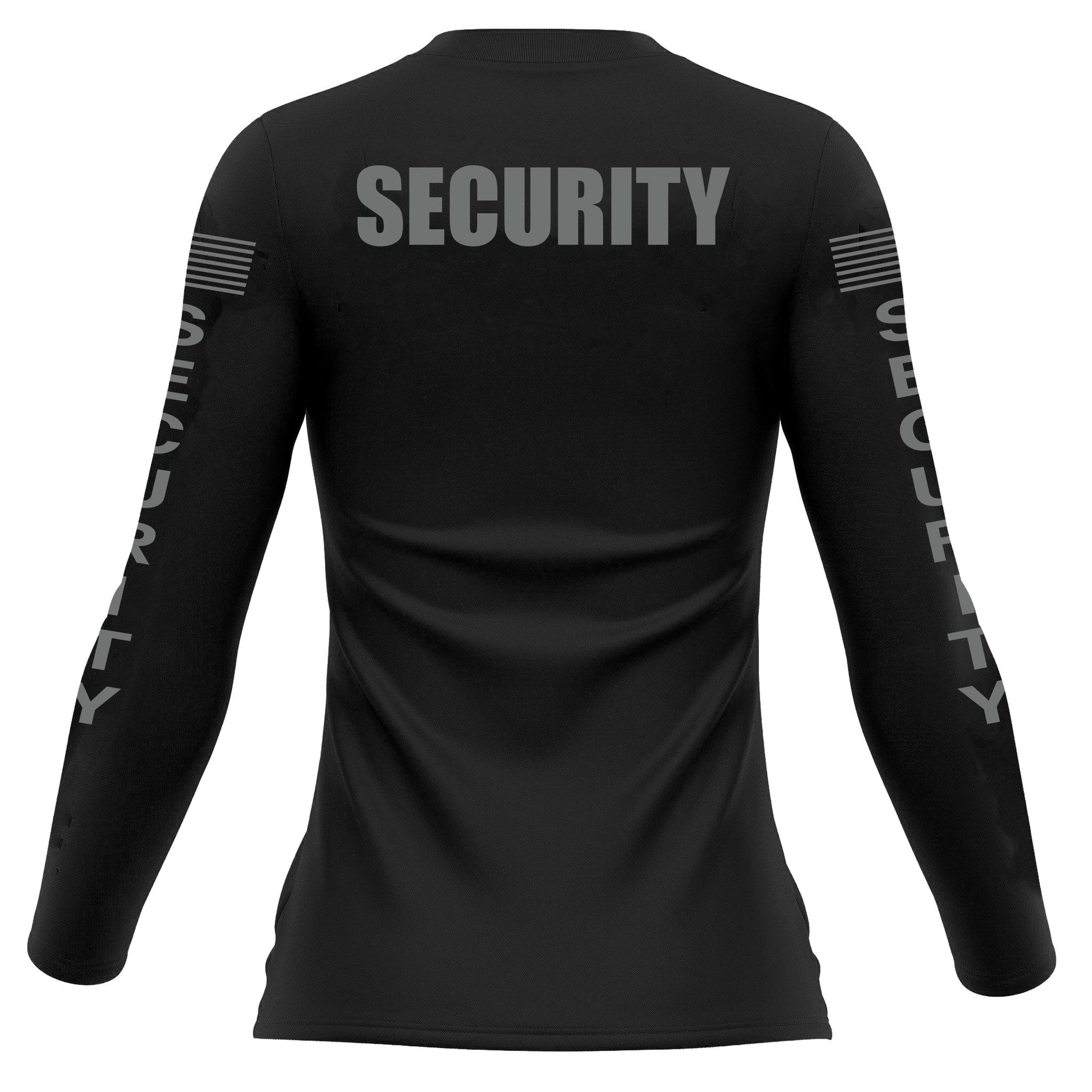 [SECURITY] Women's Performance Long Sleeve [BLK/GRY]-13 Fifty Apparel