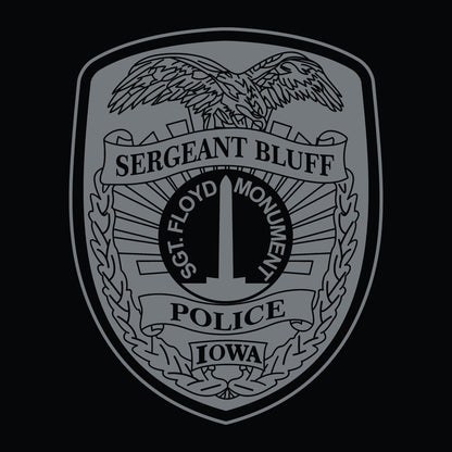 [SERGEANT BLUFF PD] Utility Shirt [BLACK]-13 Fifty Apparel