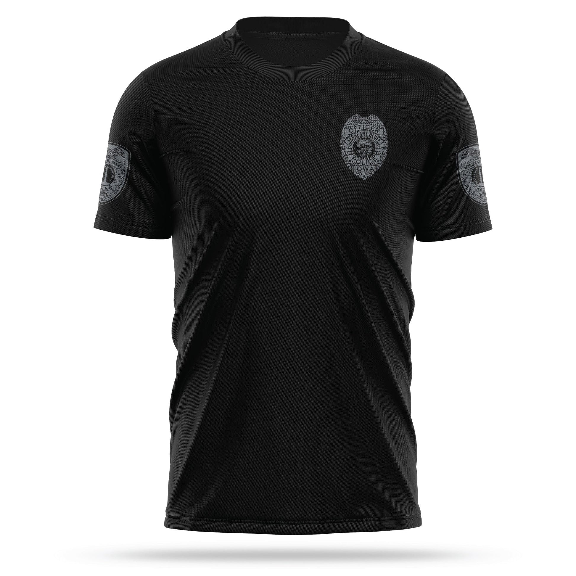 [SERGEANT BLUFF PD] Utility Shirt [BLACK]-13 Fifty Apparel