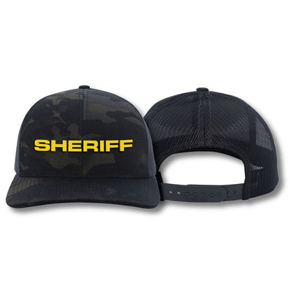 [SHERIFF] Adjustable Mesh Back Cap-13 Fifty Apparel