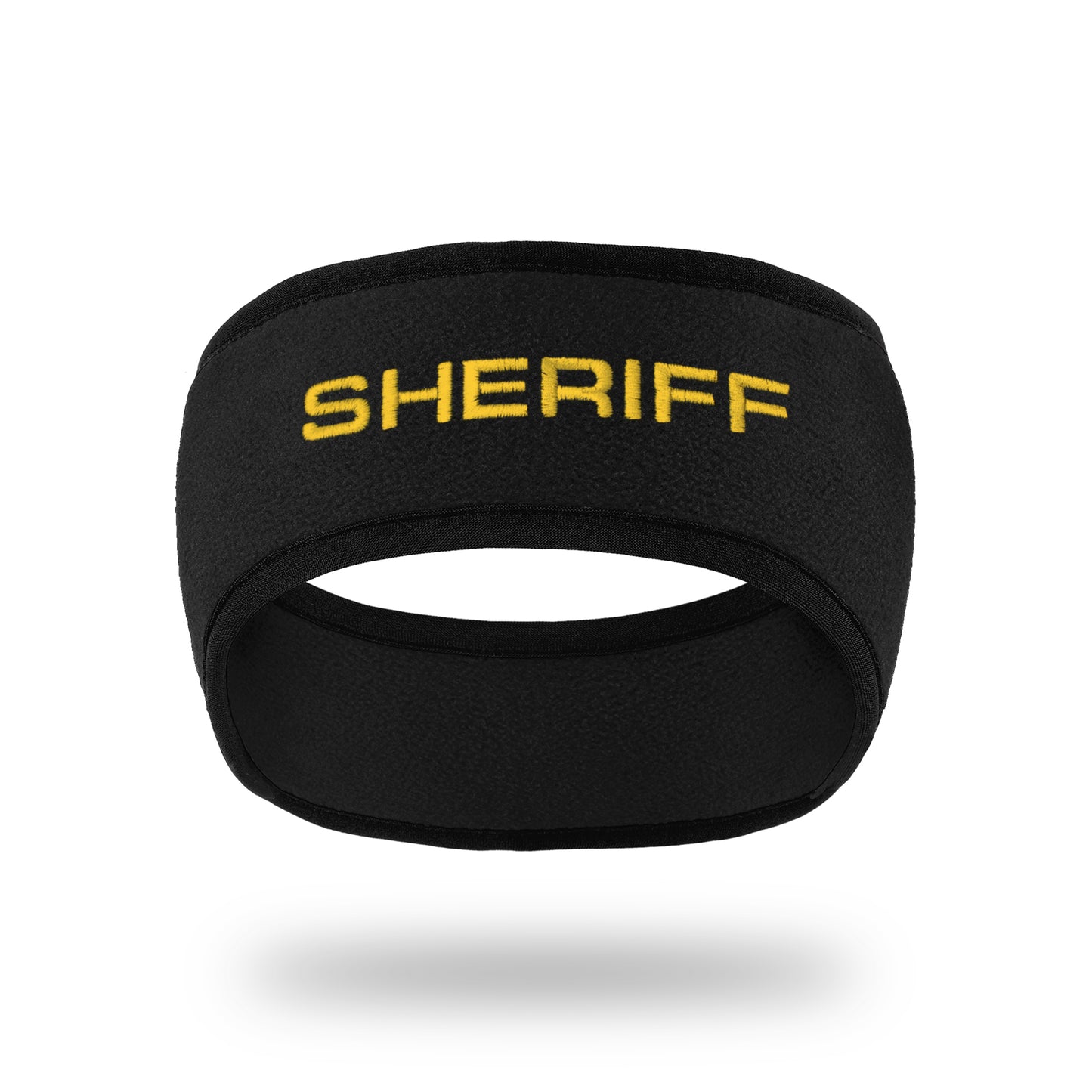[SHERIFF] Cold-Weather Headband [BLK/GLD]-13 Fifty Apparel