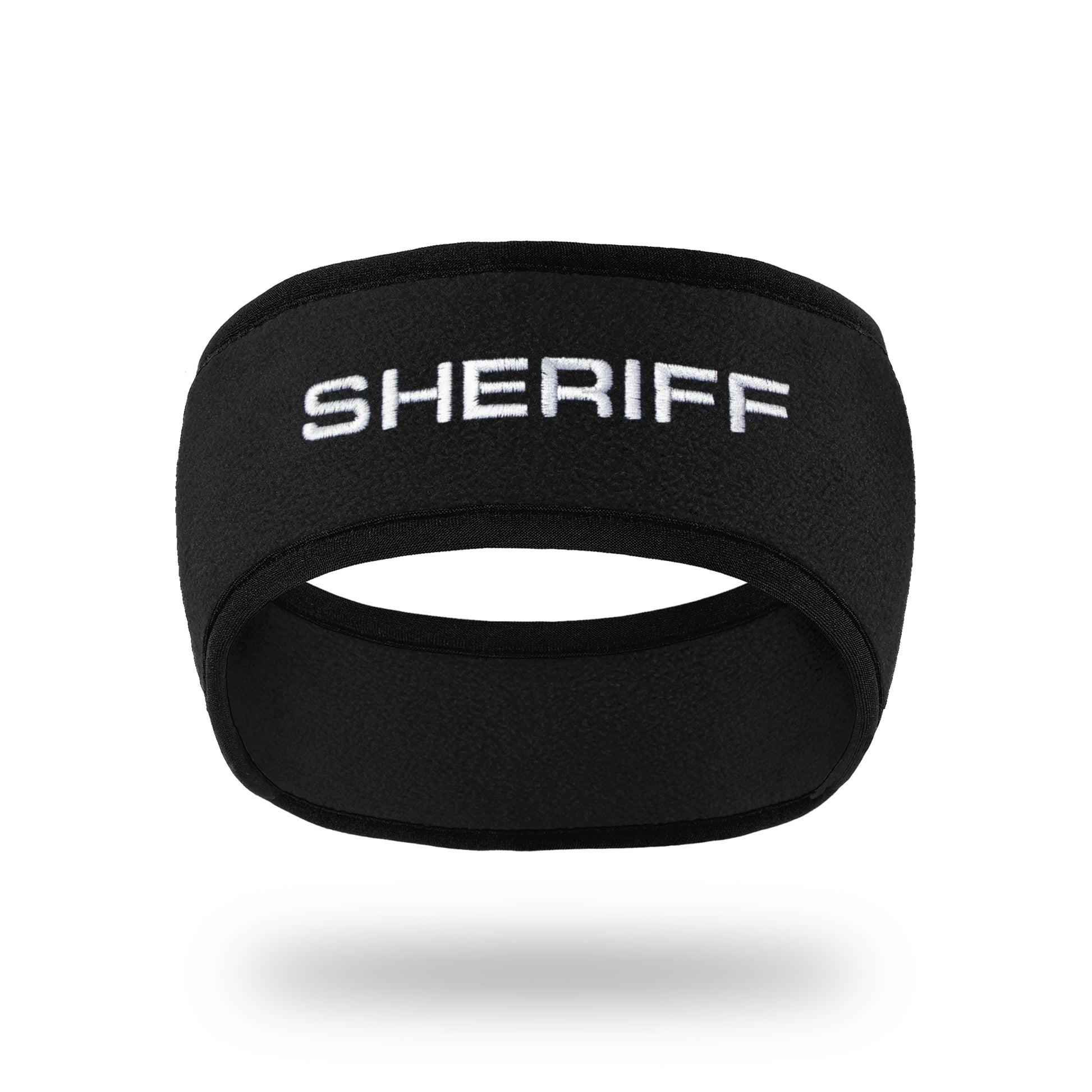 [SHERIFF] Cold-Weather Headband [BLK/WHT]-13 Fifty Apparel