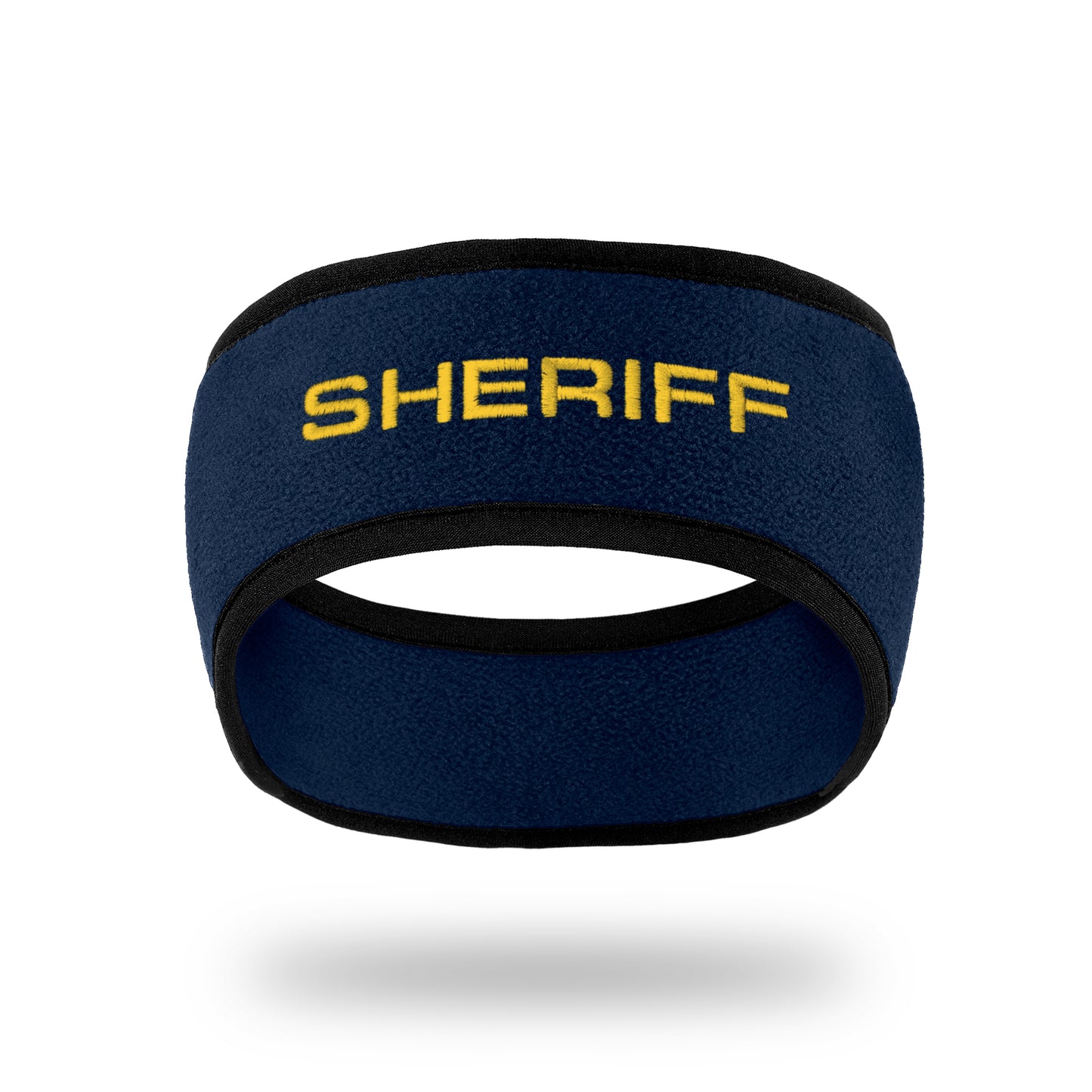 [SHERIFF] Cold-Weather Headband [NVY/GLD]-13 Fifty Apparel