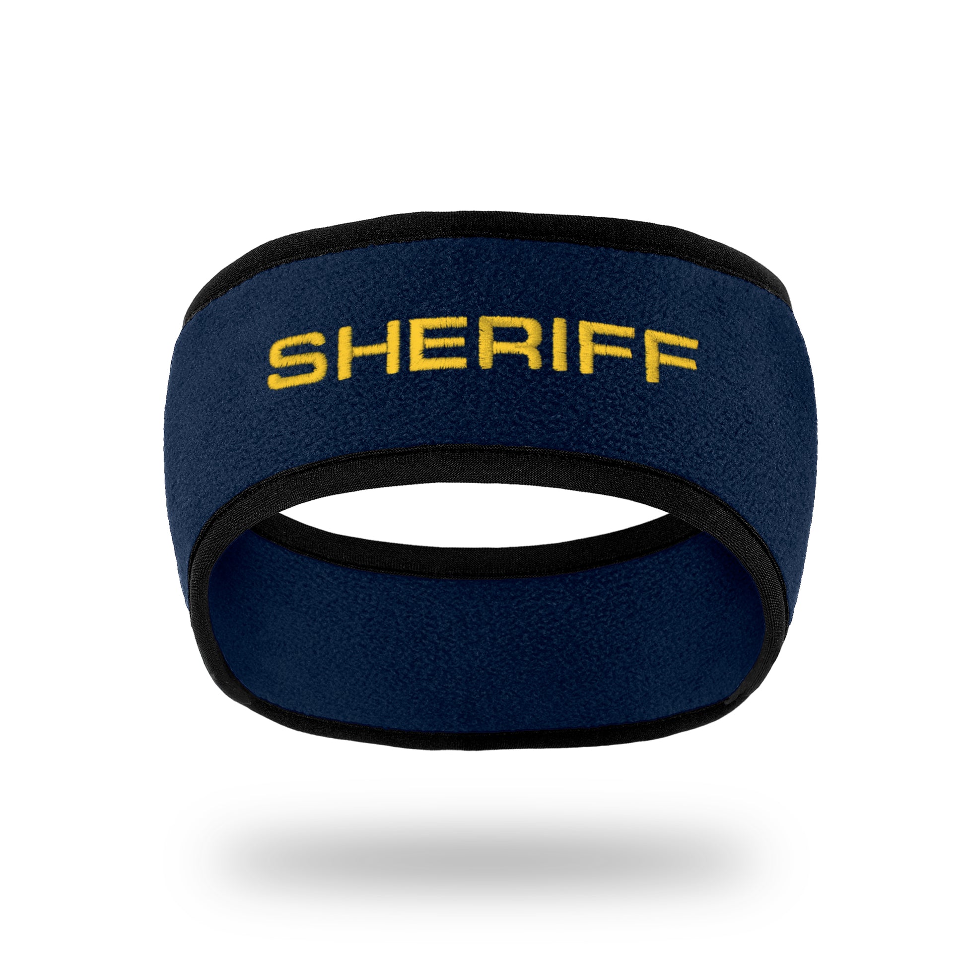 [SHERIFF] Cold-Weather Headband [NVY/GLD]-13 Fifty Apparel