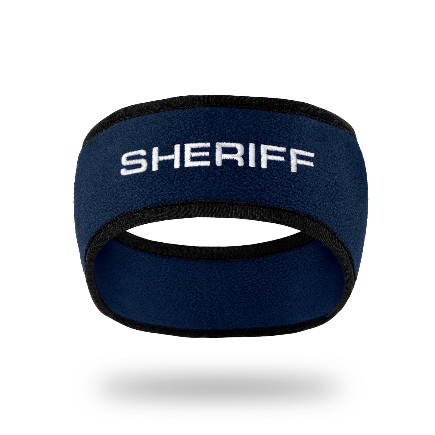 [SHERIFF] Cold-Weather Headband [NVY/WHT]-13 Fifty Apparel