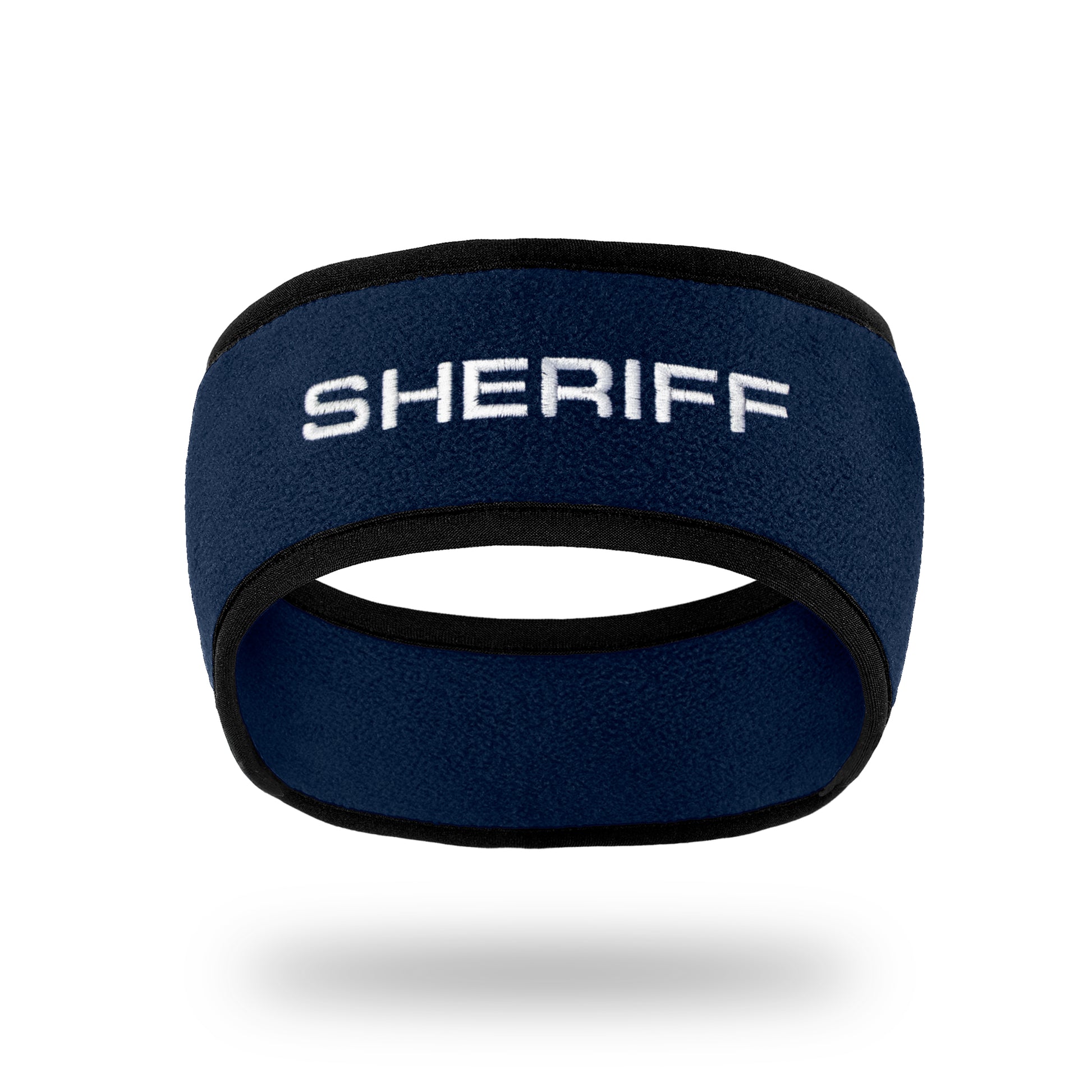 [SHERIFF] Cold-Weather Headband [NVY/WHT]-13 Fifty Apparel
