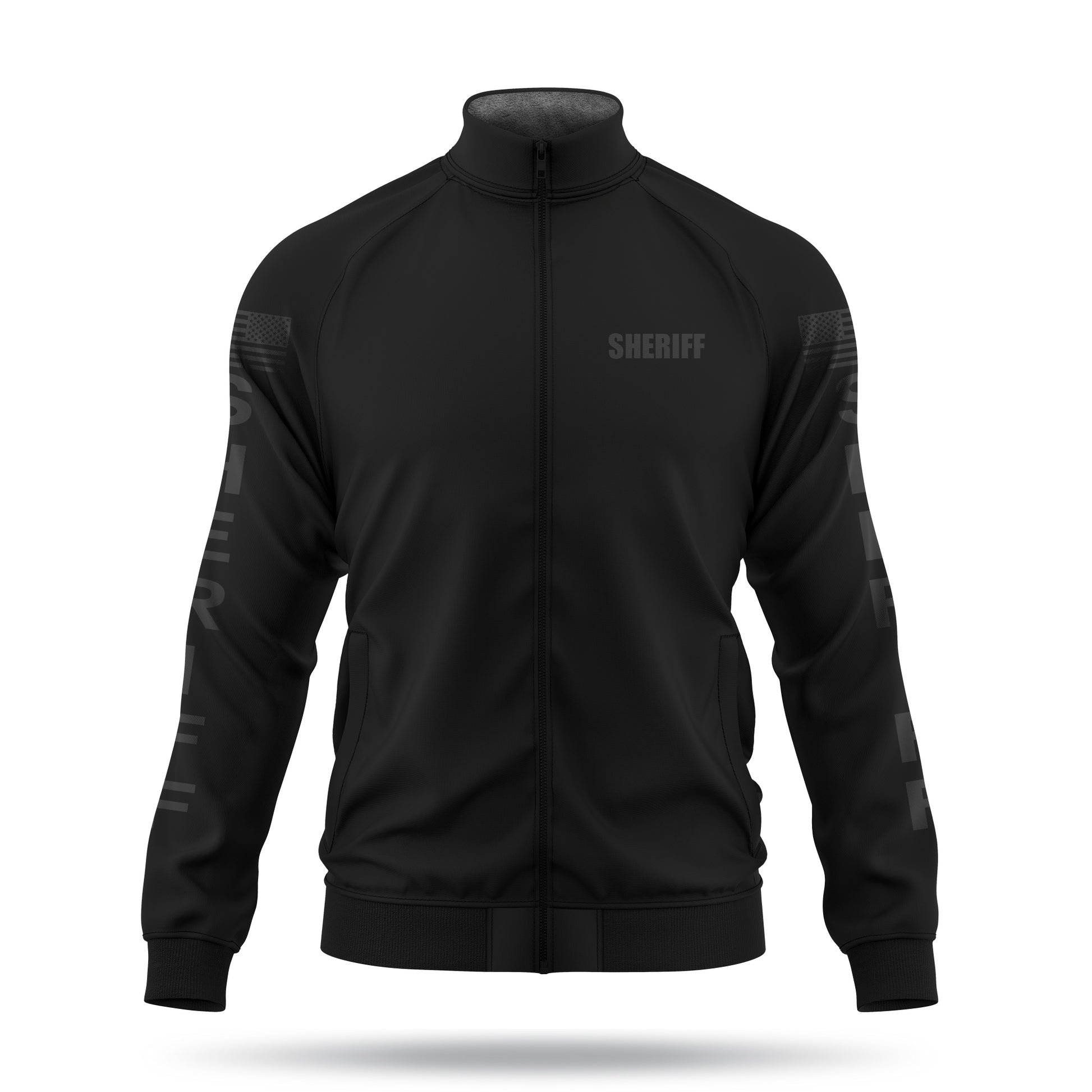 [SHERIFF] Defender Jacket [BLK/BLK]-13 Fifty Apparel