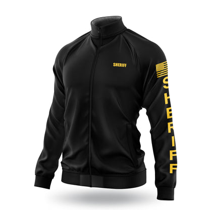 [SHERIFF] Defender Jacket [BLK/GLD]-13 Fifty Apparel