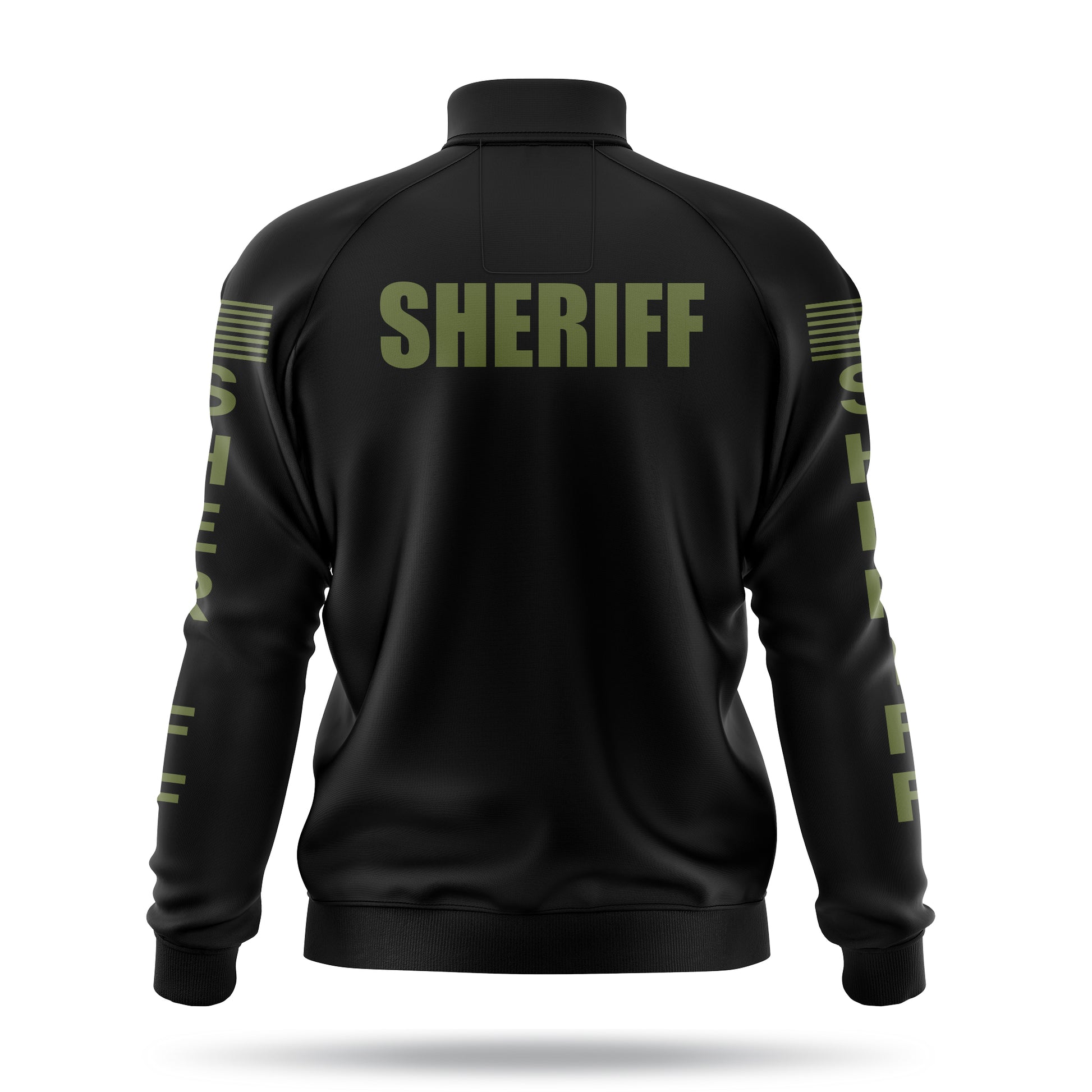 [SHERIFF] Defender Jacket [BLK/GRN]-13 Fifty Apparel