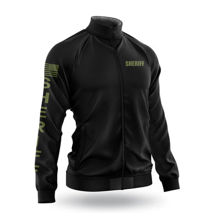 [SHERIFF] Defender Jacket [BLK/GRN]-13 Fifty Apparel