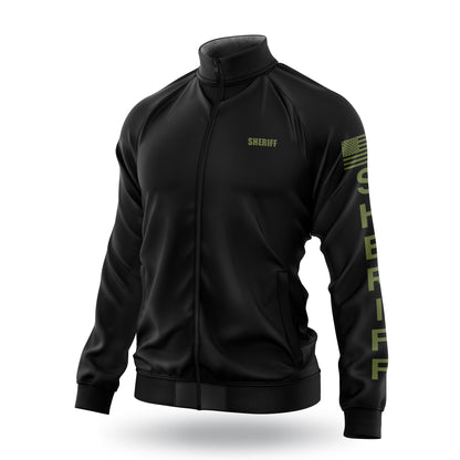 [SHERIFF] Defender Jacket [BLK/GRN]-13 Fifty Apparel