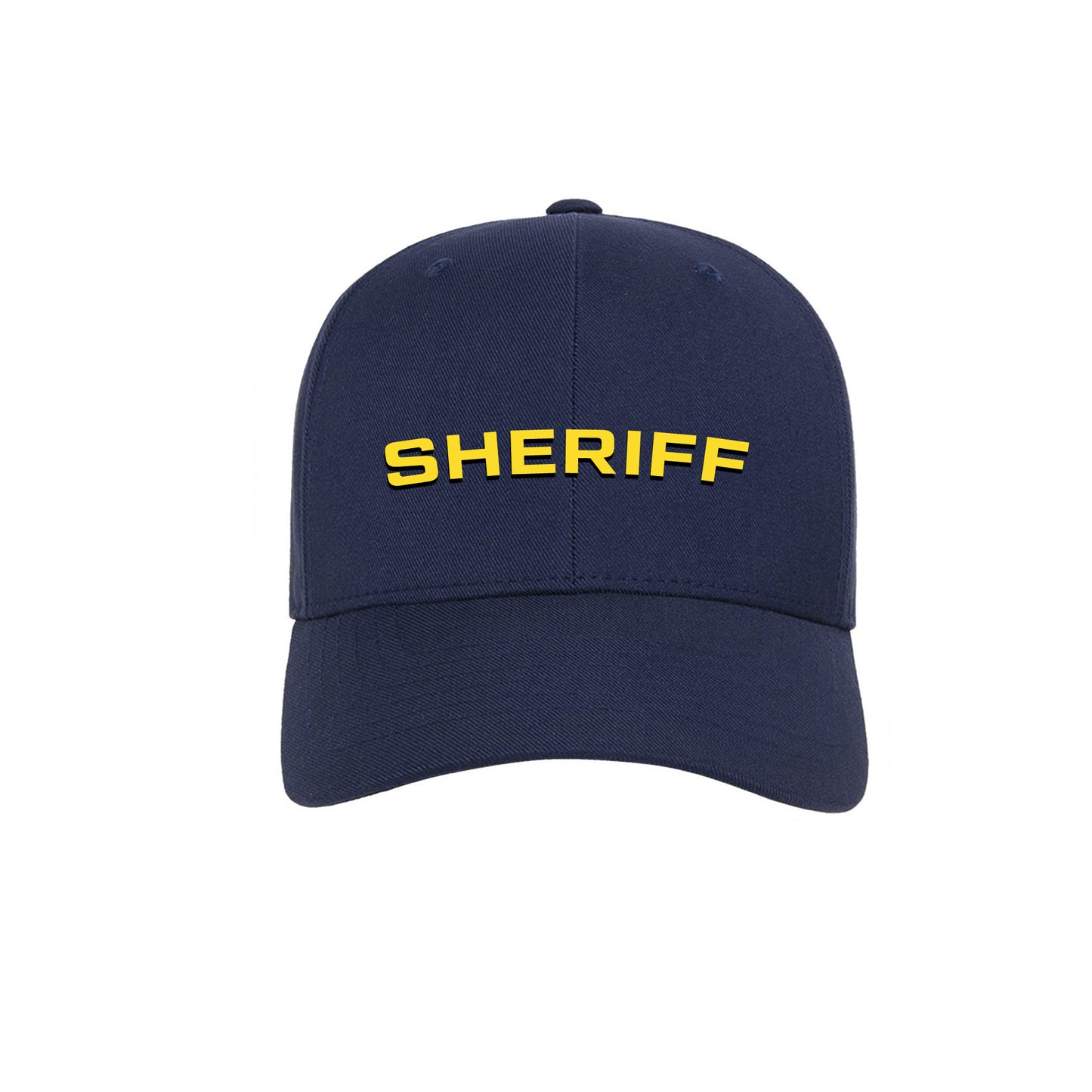 [SHERIFF] Flexfit® Adjustable Cap [NVY/GLD]-13 Fifty Apparel