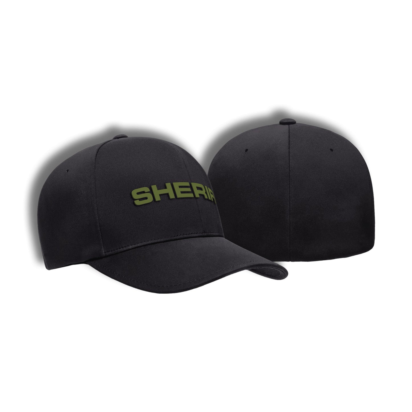 [SHERIFF] Flexfit Delta® Cap [BLK/GRN]-13 Fifty Apparel