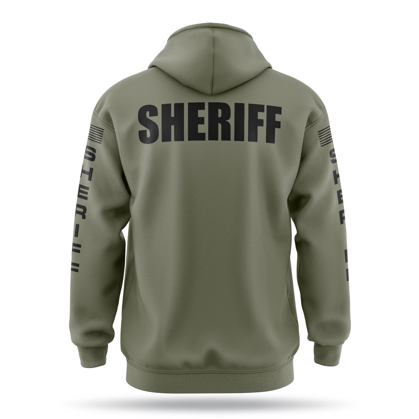 [SHERIFF] ﻿Heavy Blend Hoodie [GRN/BLK]-13 Fifty Apparel