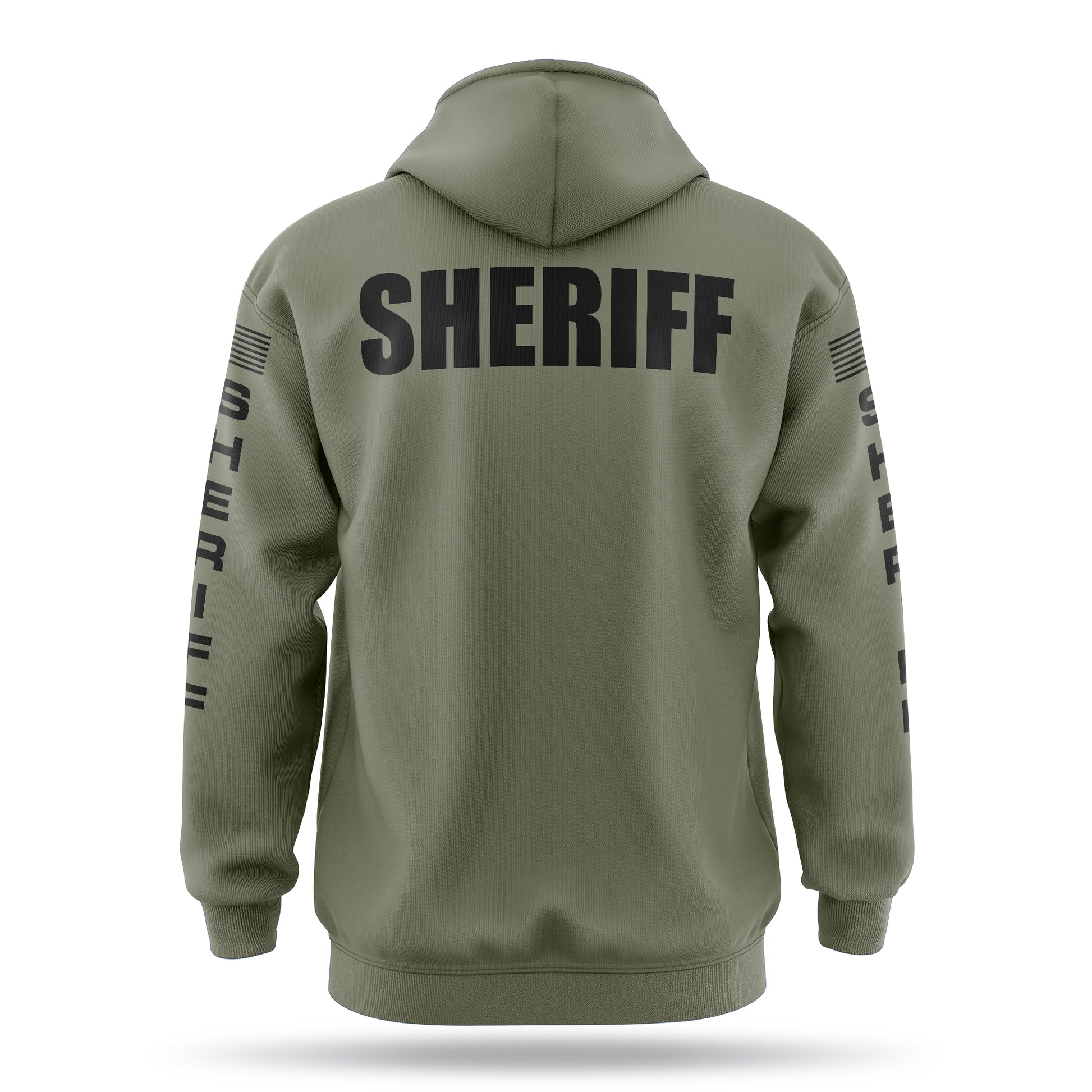 [SHERIFF] ﻿Heavy Blend Hoodie [GRN/BLK]-13 Fifty Apparel