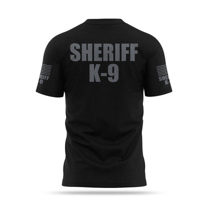 [SHERIFF K9] Cotton Blend Shirt [BLK/GRY]-13 Fifty Apparel