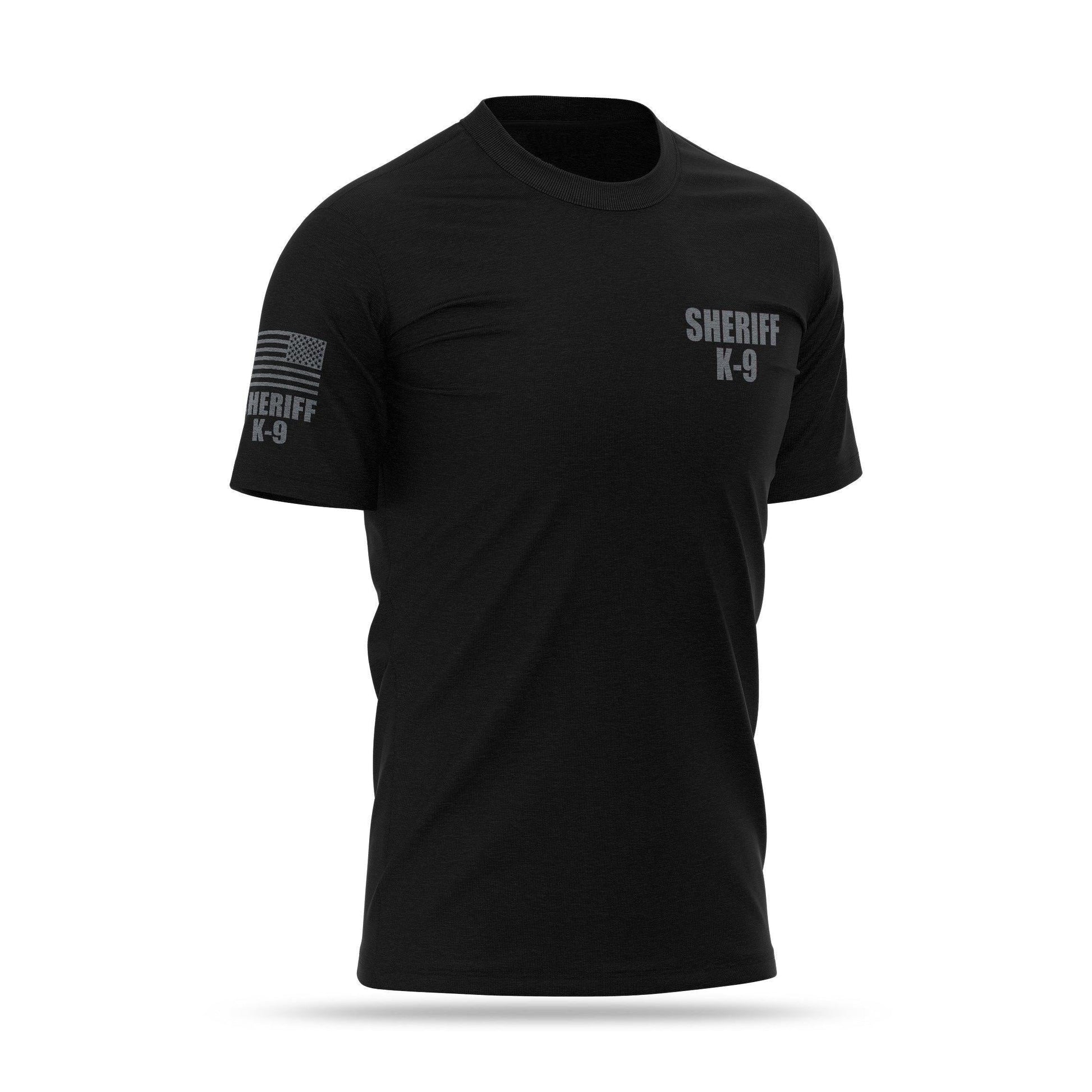 [SHERIFF K9] Cotton Blend Shirt [BLK/GRY]-13 Fifty Apparel