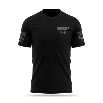 [SHERIFF K9] Cotton Blend Shirt [BLK/GRY]-13 Fifty Apparel