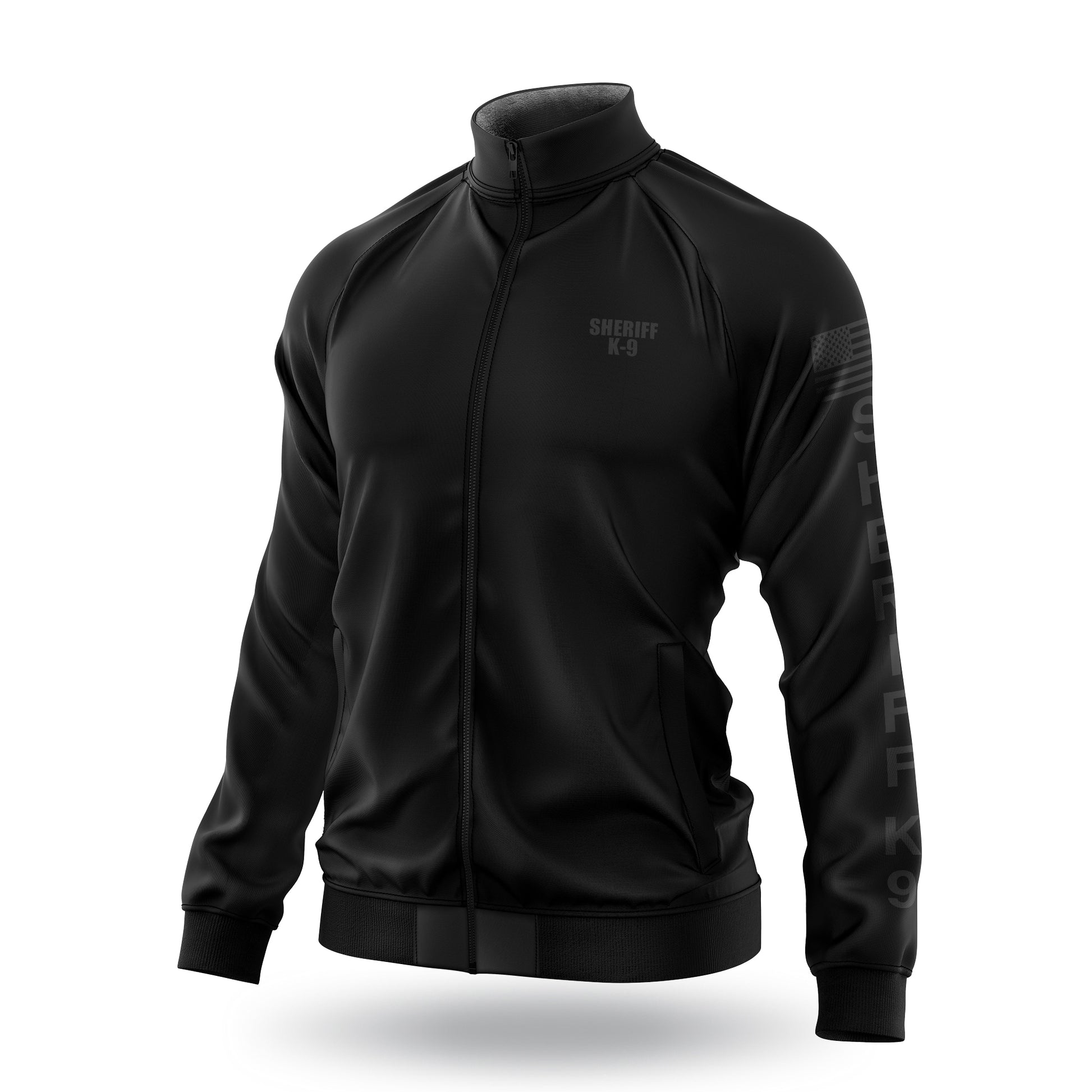 [SHERIFF K9] Defender Jacket [BLK/BLK]-13 Fifty Apparel