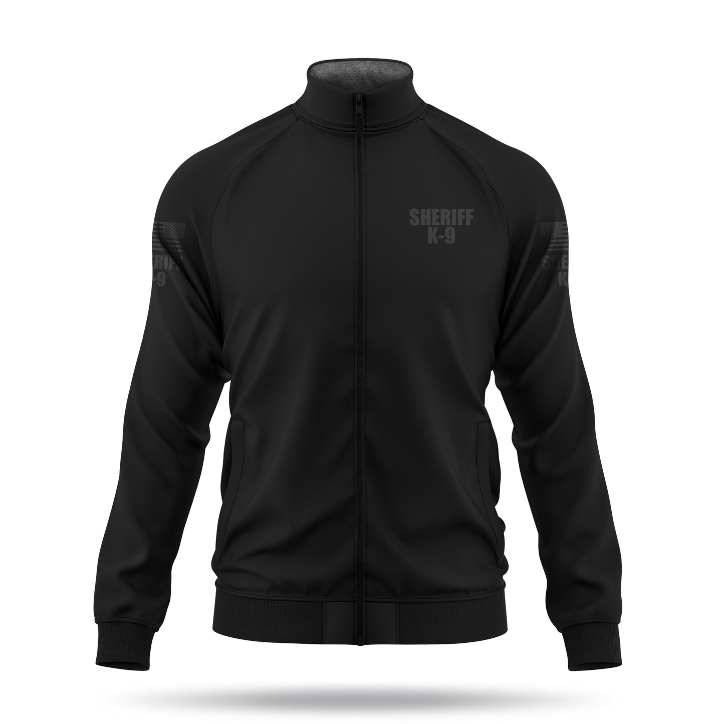 [SHERIFF K9] Defender Jacket [BLK/BLK]-13 Fifty Apparel