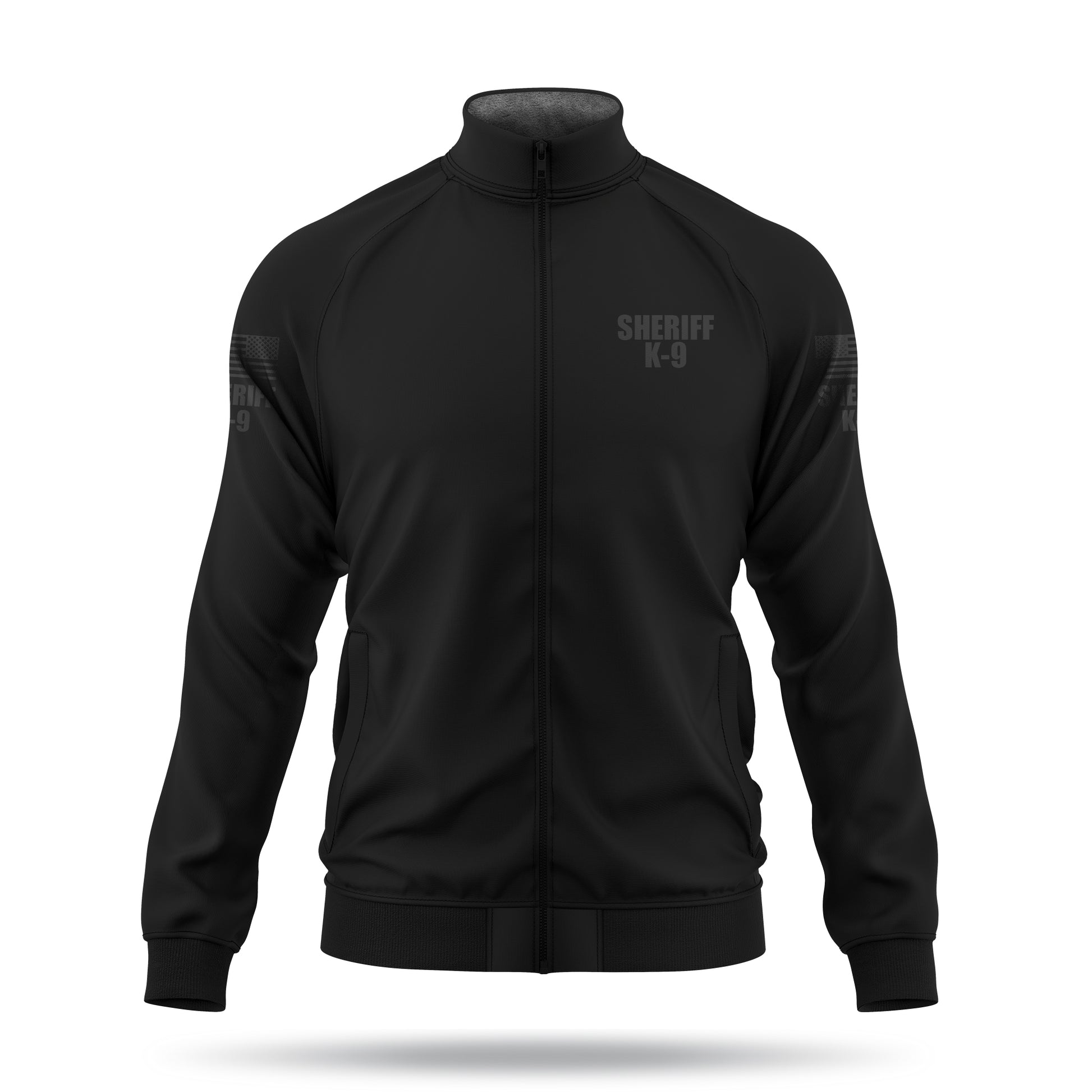 [SHERIFF K9] Defender Jacket [BLK/BLK]-13 Fifty Apparel