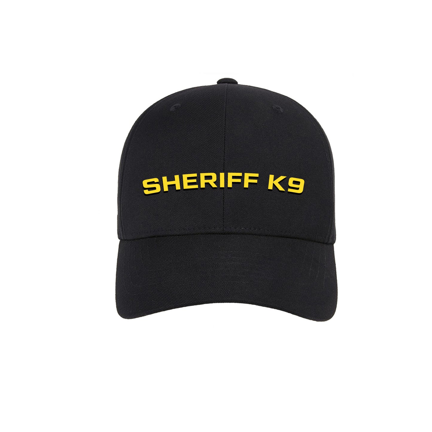 [SHERIFF K9] Flexfit® Adjustable Cap [BLK/GLD]-13 Fifty Apparel