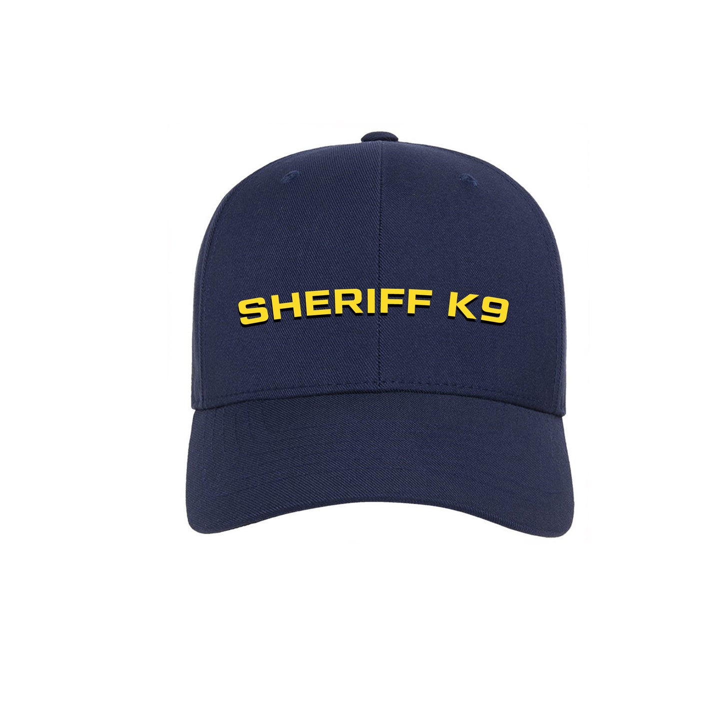 [SHERIFF K9] Flexfit® Adjustable Cap [NVY/GLD]-13 Fifty Apparel
